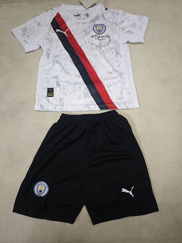 25-26 Manchester City away kid kit