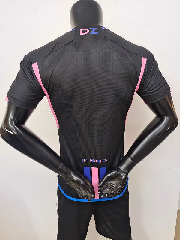 24-25 Algeria pink and black player version jersey
