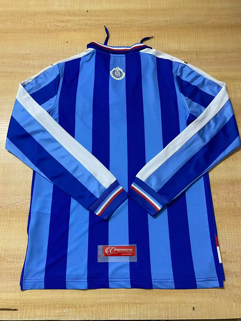 Retro Chivas 2016/17 110th Anniversary Away Long sleeves Jeresy