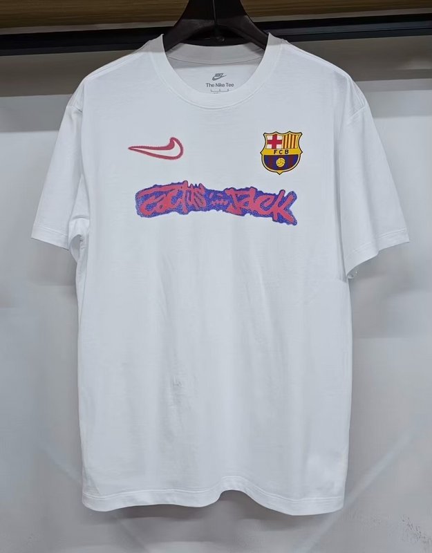 Barcelona X TRAVIS SCOTT COTTON T-SHIRT