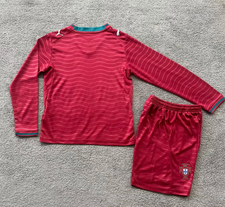 PORTUGAL 26 Manga larga KID-KIT — World Cup 2026