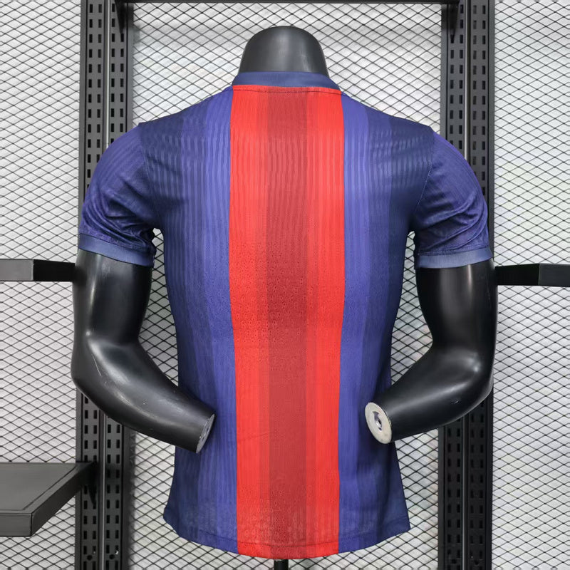 25-26 Barcelona blue and red special playr version jersey