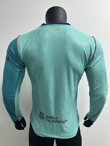 26-27 FCB Third Player version Long Sleeve S-3XL — Jsonwang 26/27