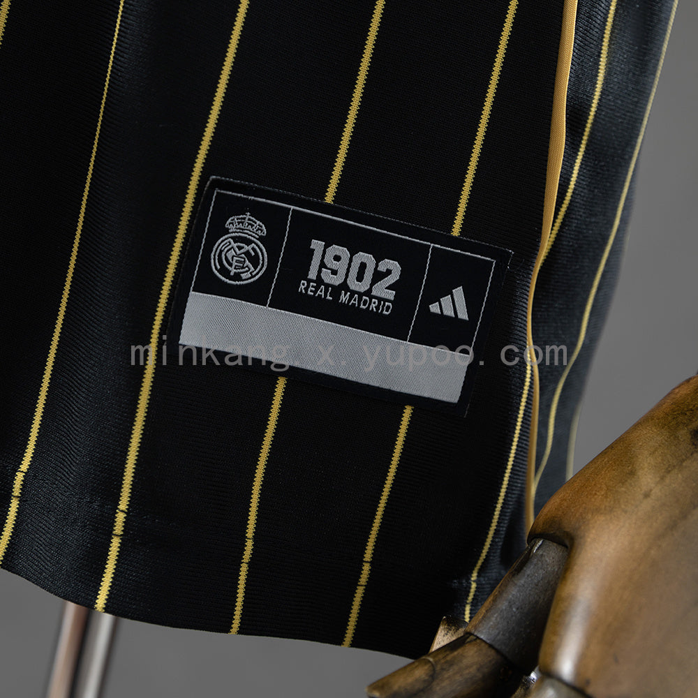 Real Madrid 25/26 Baseball - Black Jersey S-4XL