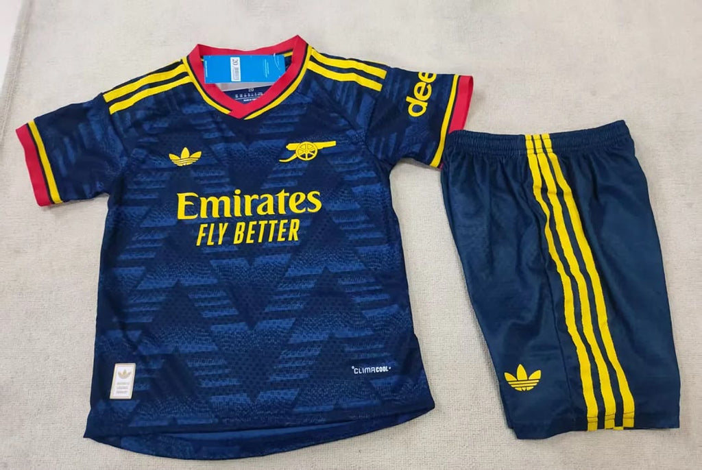 kids kit Arsenal 2026/27 Away Player Version Soccer Jersey size 16-28