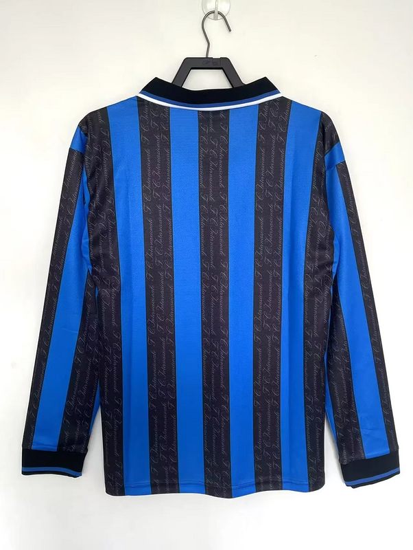 97-98 International Milan home long seeve retro jersey