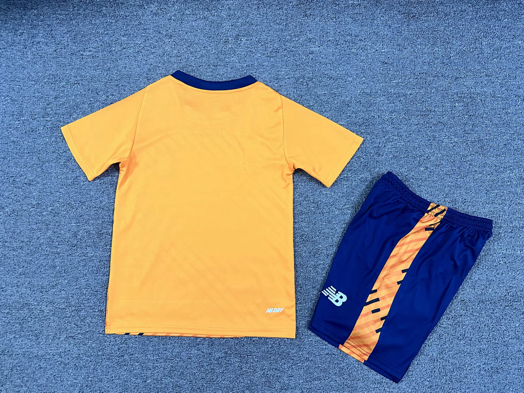 kids kit Cardiff City 2025/26 Third Away soccer jersey size 16-28