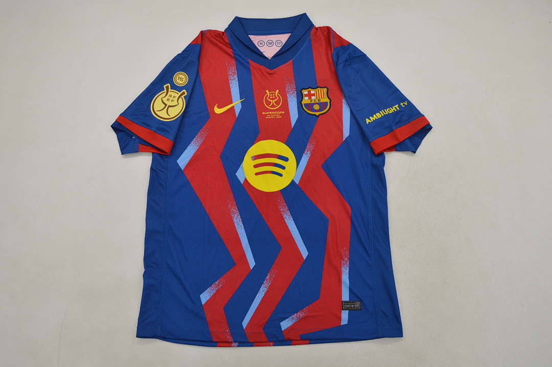 Barcelona 2025/26 Fourth Away Super Cup Final jersey