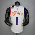 BOOKER#1 Phoenix Suns White