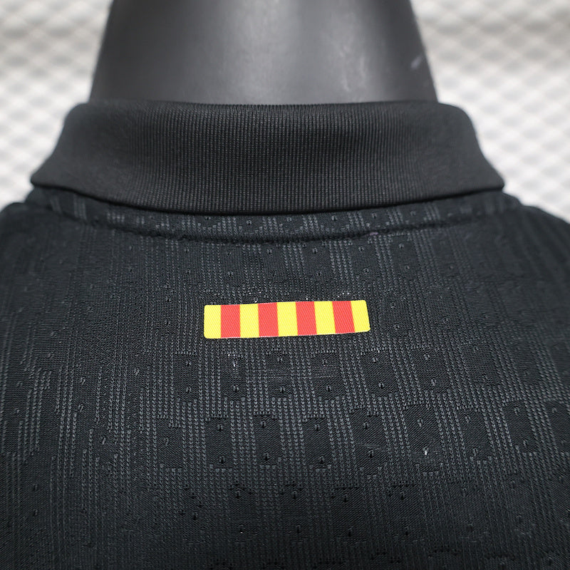 24-25 Barcelona away black player version jersey
