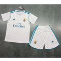 17-18 Real Madrid home retro kid kit