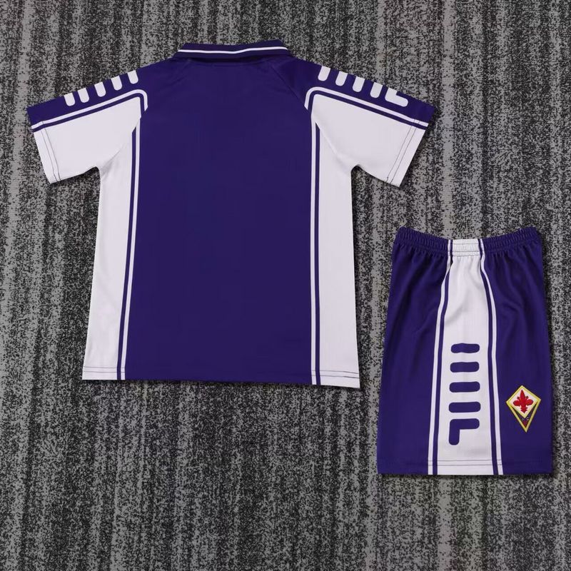 99-00 Fiorentina home retro kid kit