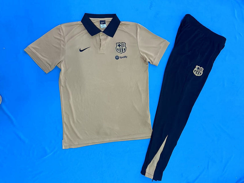 25-26 Barcelona gold POLO suit