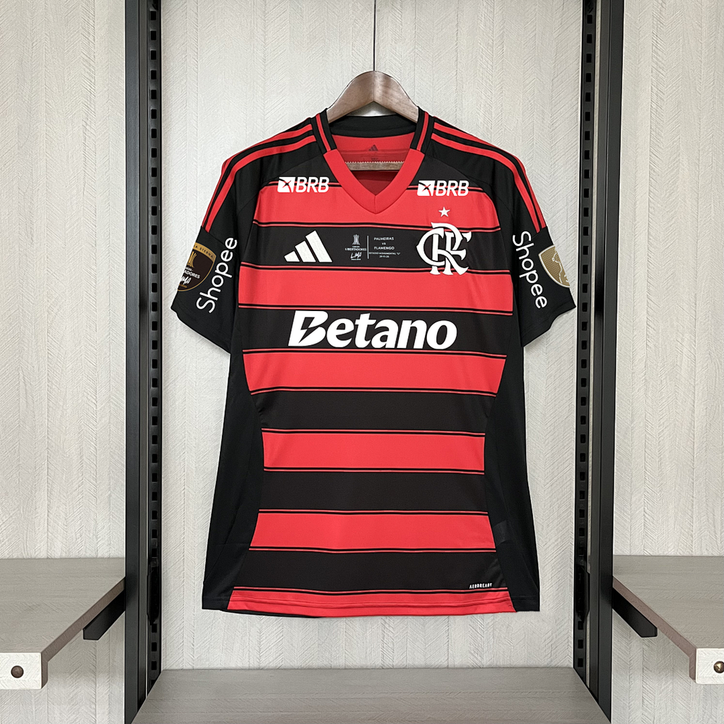 Flamengo 2025/26 Home LIBOTADOR FINAL Soccer jersey