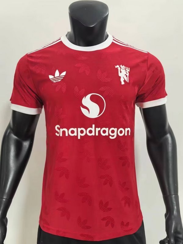 24-25 Manchester United Red training player version jersey