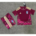 Italy 2026 World Cup Red Goalkeeper kids Soccer jersey Size 16-28