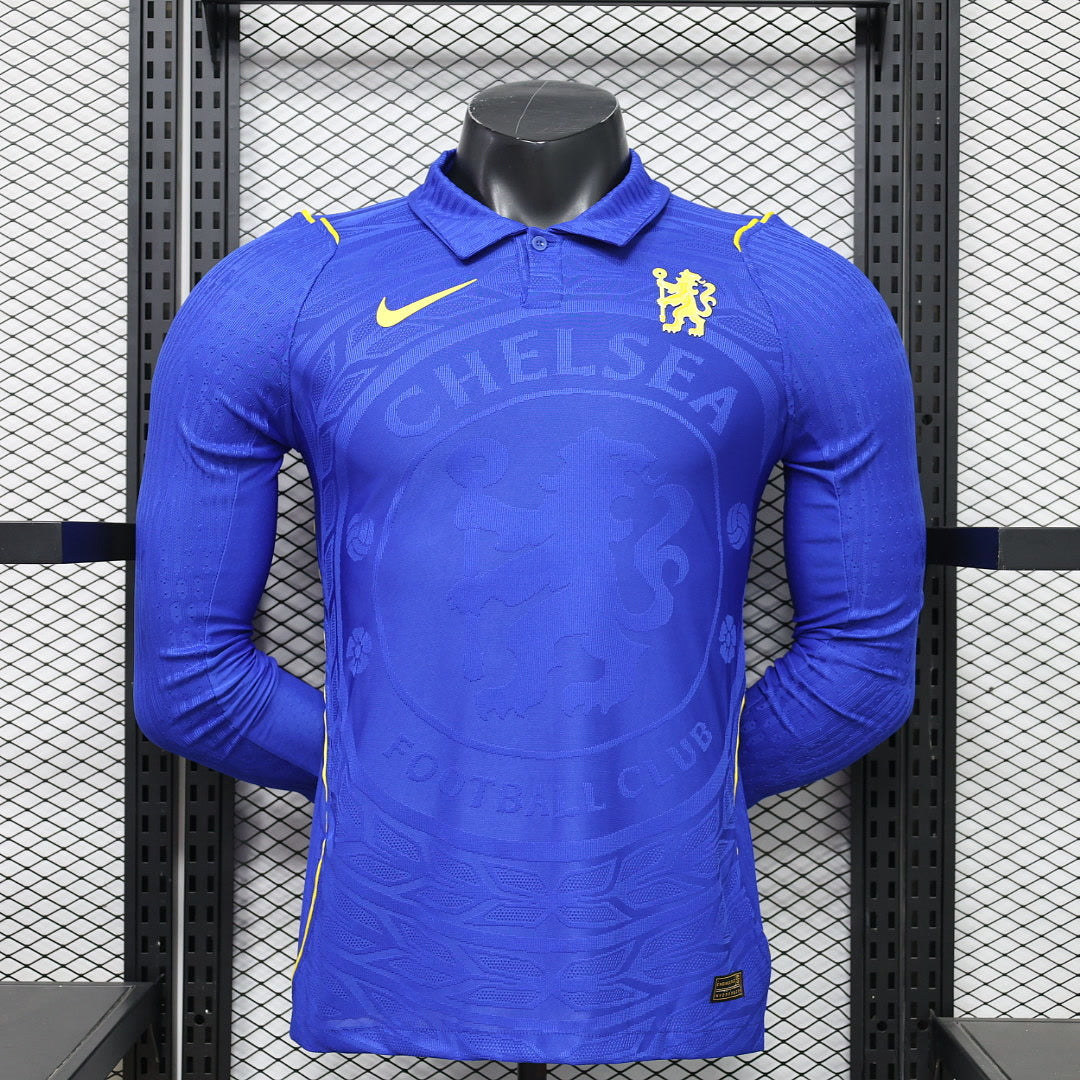 Chelsea 2026/27 Home long sleeve player version size S-3XL
