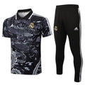 24-25 Real Madrid black dragon polo suit