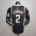 New LEONAR0#2 Los Angeles Clippers Black