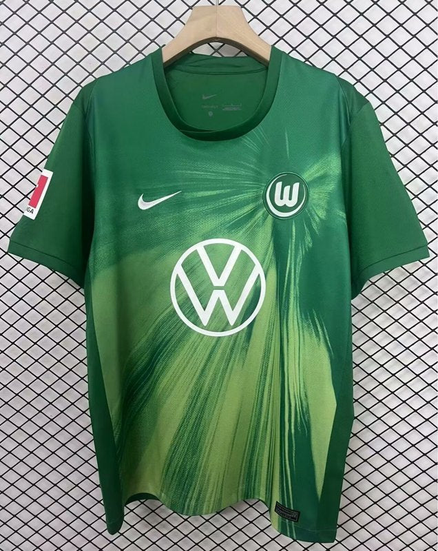 25-26 Wolfsburg home soccer jersey