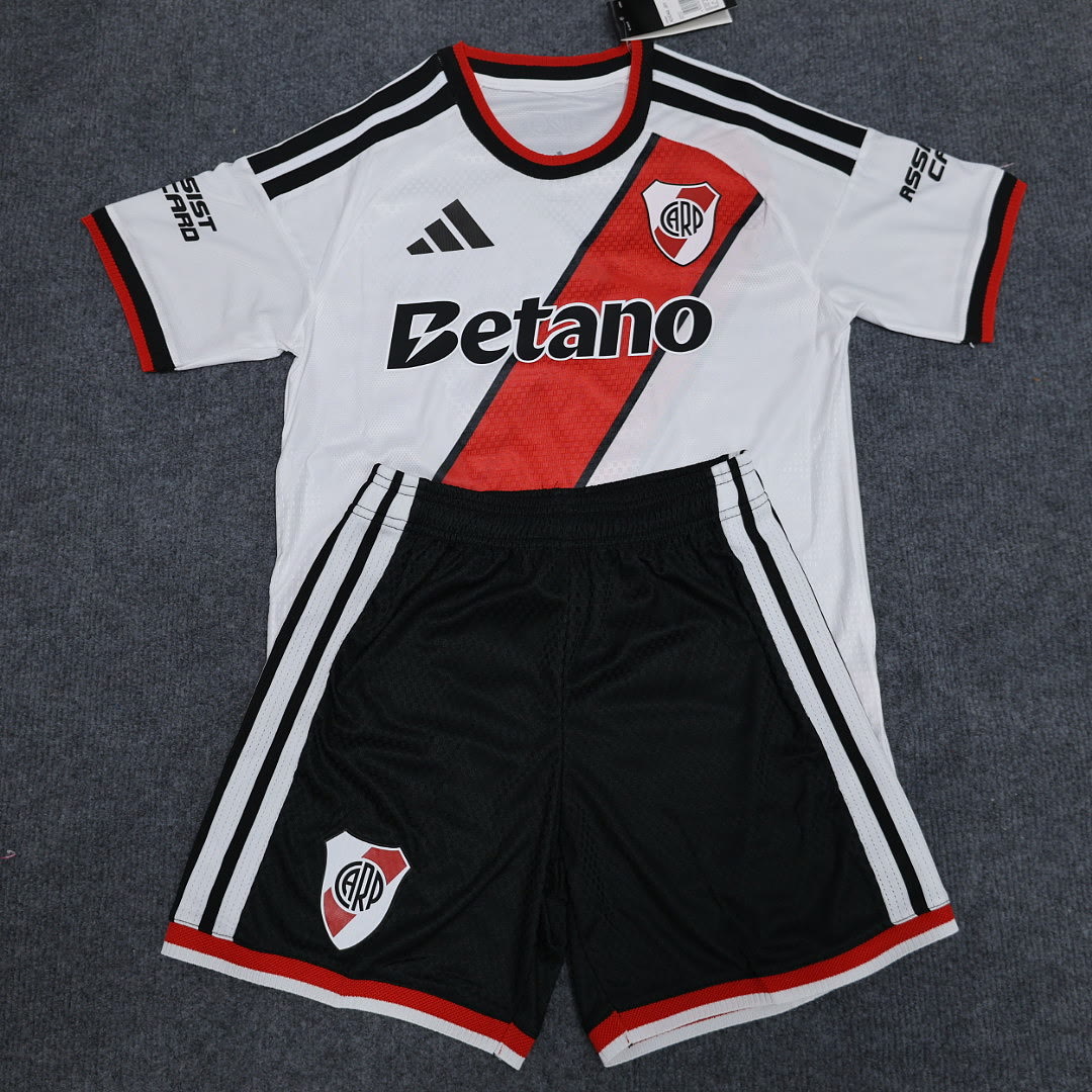 Mens River plate 2026/27 Home Player Version Suit Size S-2XL