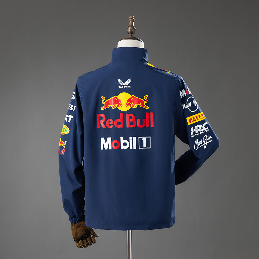 Red Bull Racing F1 2026 Windbreaker - Navy Blue S-3XL