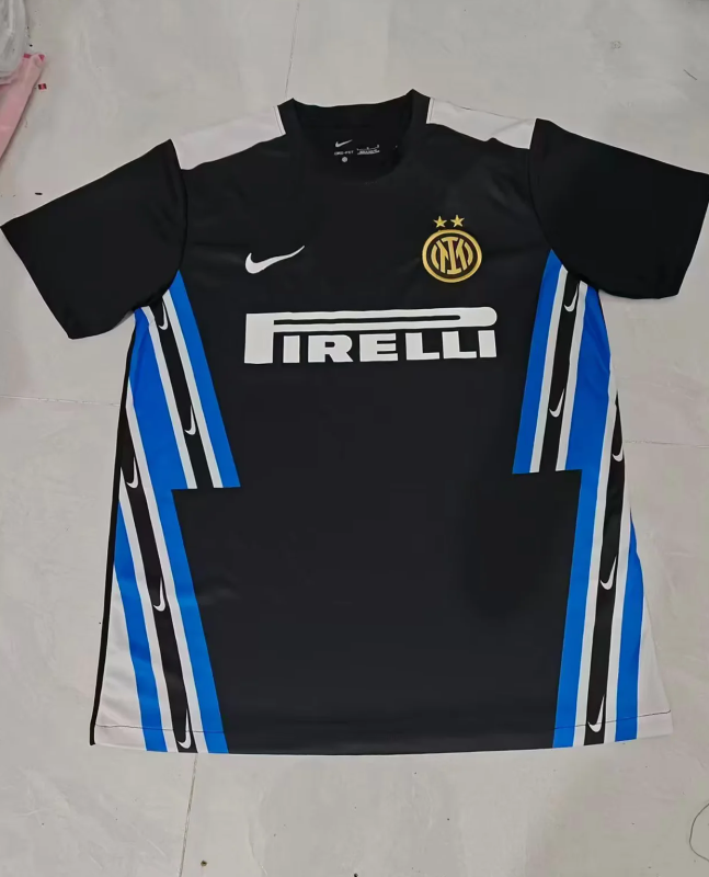 Inter Milan 2025/26 Black training uniform Jersey