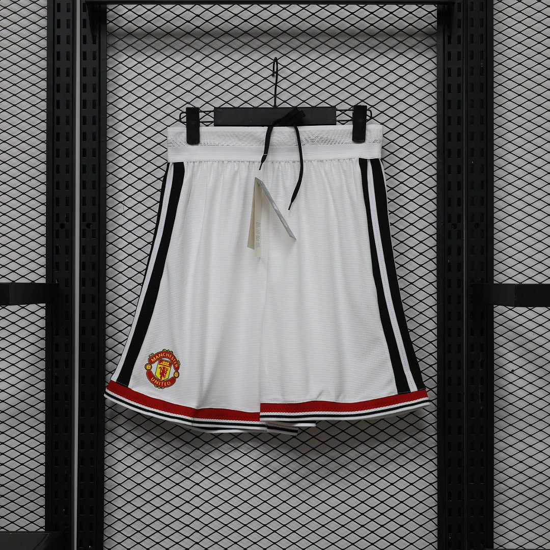 Manchester United 2026/27 Home White Player Version Shorts