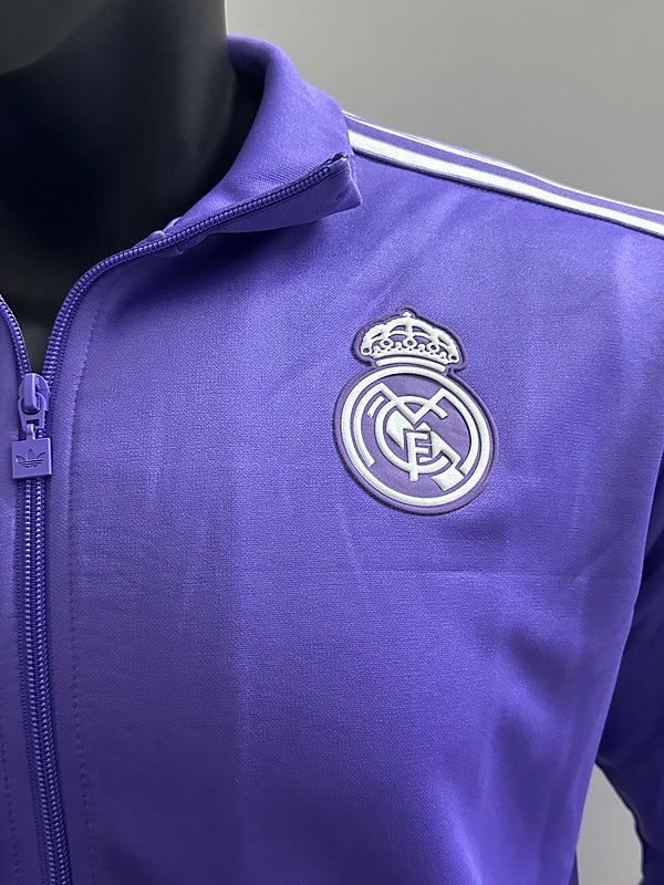 25-26 Real Madrid purple retro model jacket