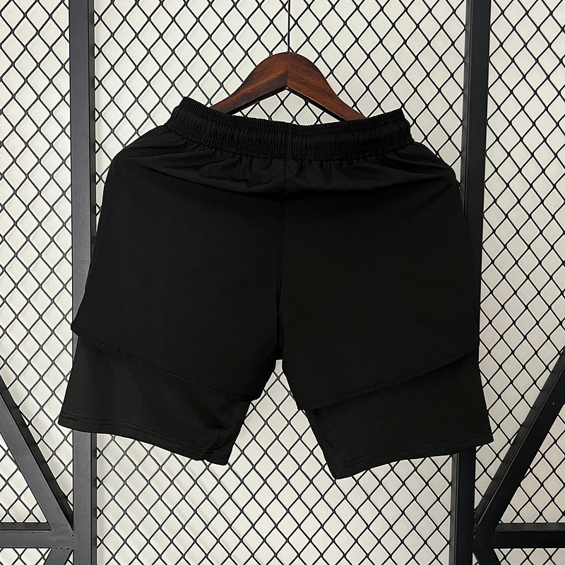 Pantalon Corto de Futbol #Adiddas black casual shorts — Zhang199