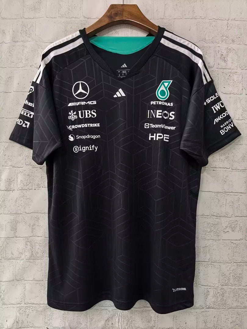 MERCEDES 2026 black F1 shirt S-5XL
