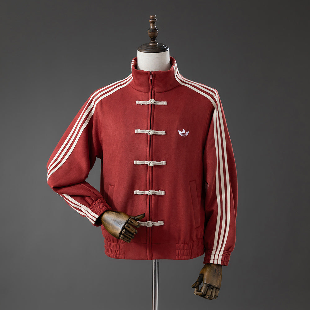 (Chinese New Year) Tang-style jacket - Red S-XXL
