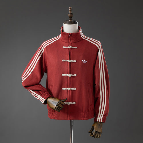 (Chinese New Year) Tang-style jacket - Red S-XXL