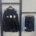 Argentina 2026 Goalkeeper Long Sleeve Soccer Uniform Size S-2XL