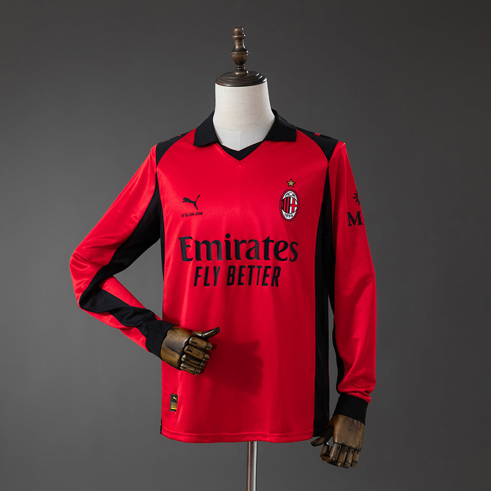 AC Milan x Slam Jam 25/26 Fourth Long Sleeve Jersey S-4XL