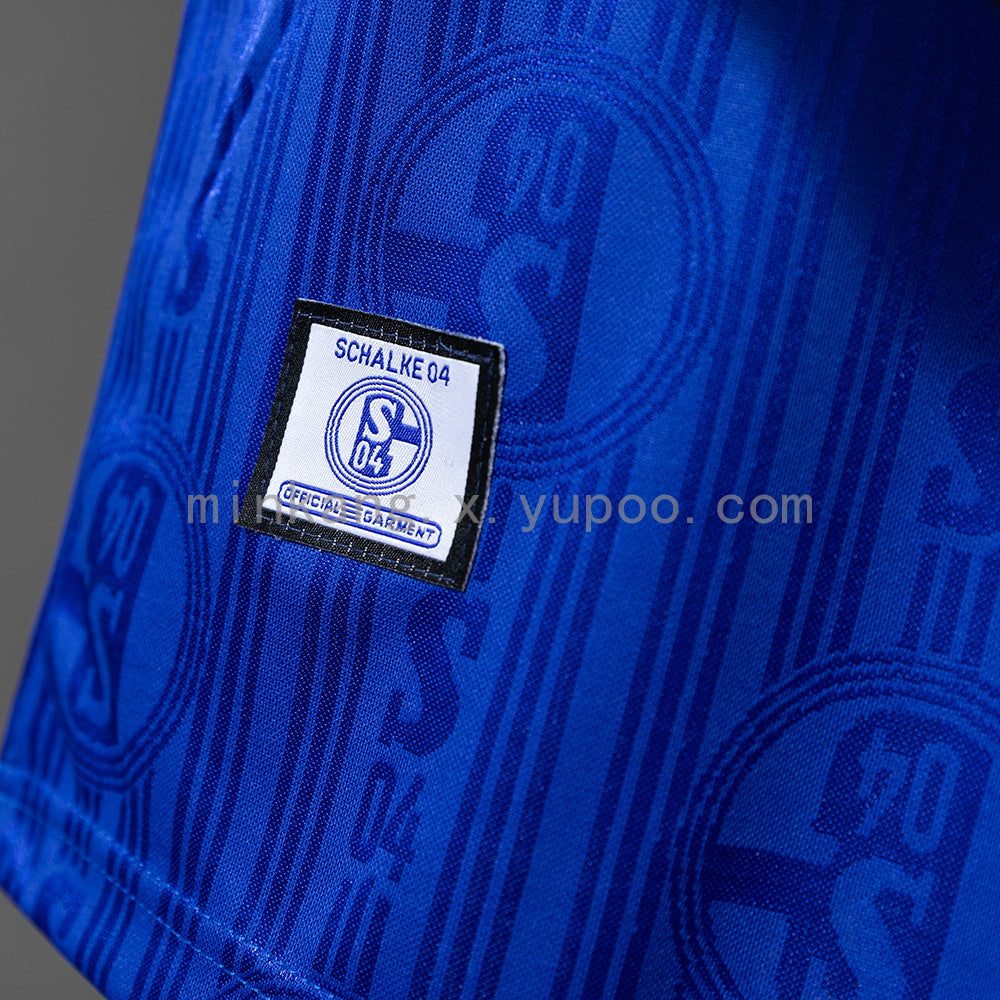 Schalke 04 96/97 Home Retro Jersey S-XXL
