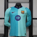 Barcelona 2026/27 Second Away Long Sleeve Player Version Jersey S-2XL