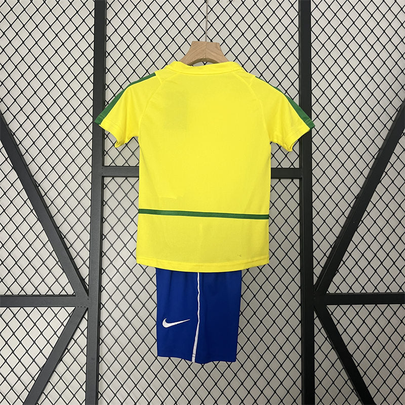 2002 Brazil home retro kid kit