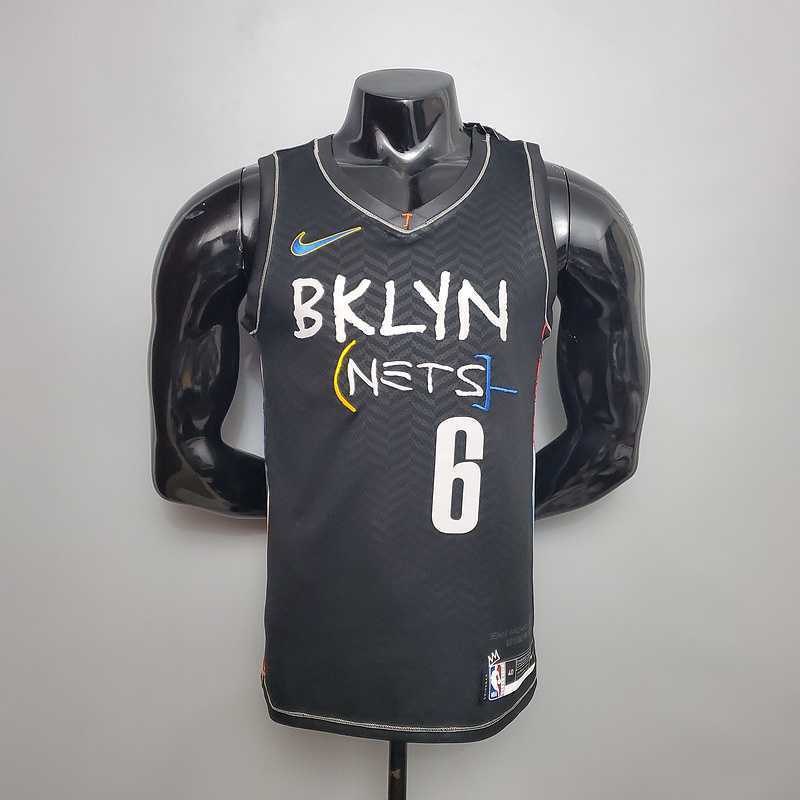 New Brooklyn Nets JORDAN#6 City Edition Black