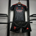24-25 Benfica away black kid kit
