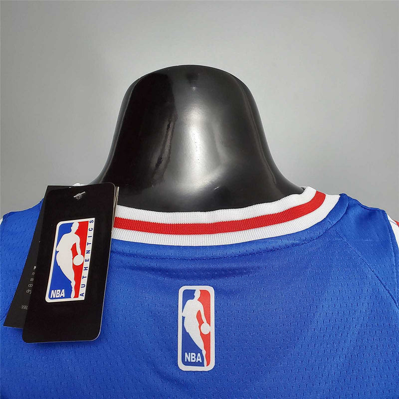 Iverson #3 Detroit Pistons blue