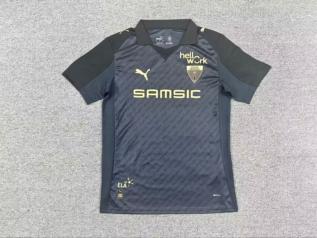 Stade Rennais F.C. 2025/26 125th Black Jersey