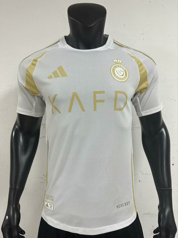 24-25 Al nassr Third away white player version jersey
