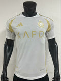 24-25 Al nassr Third away white player version jersey