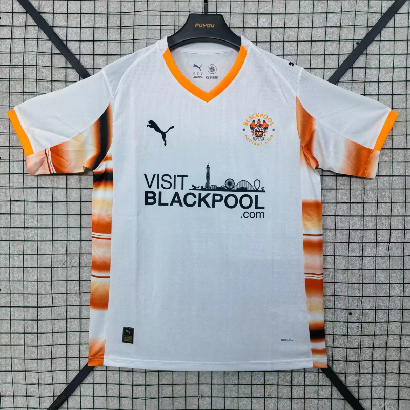 Blackpool F.C. 2025/26 Away Soccer Jersey S-XXL