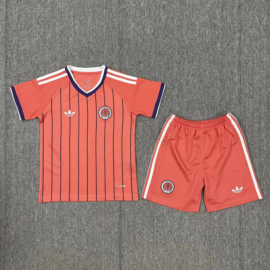 Scotland 2026 World Cup Away Kid Kit jersey size 16-28