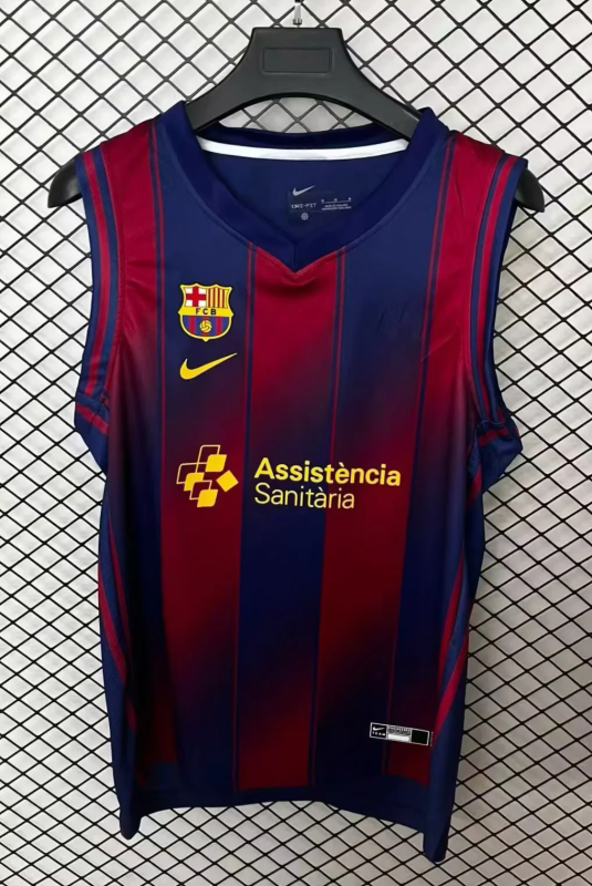 Barcelona 2025/26 basketball jersey size S-2XL