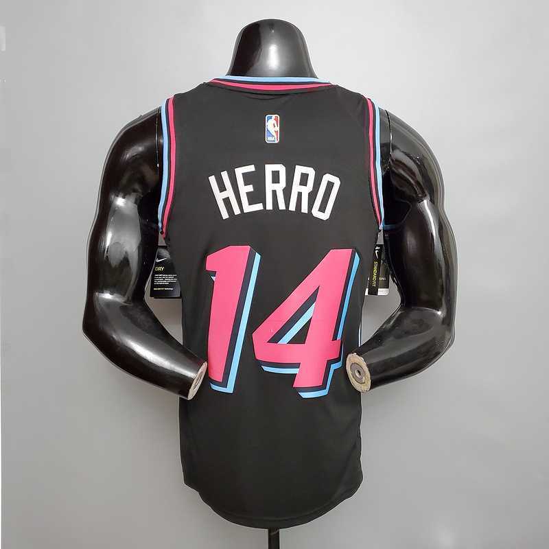 HERRO#14 Miami Heat V-neck black