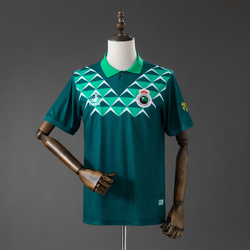 Racing de Santander 113th Anniversary Goalkeeper Jersey Green S-4XL