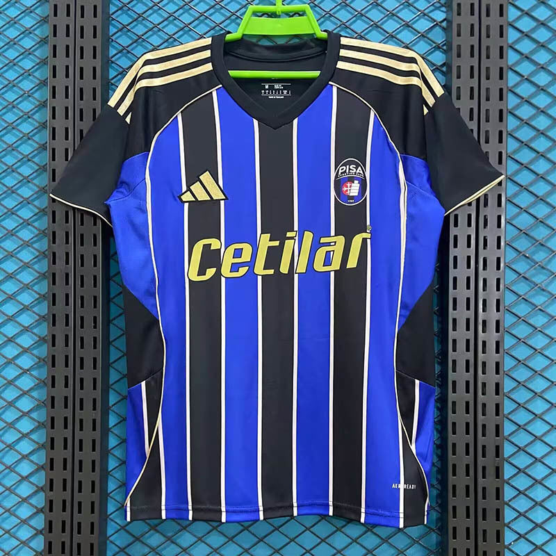 Pisa SC 2025/26 home soccer jersey size S-2XL